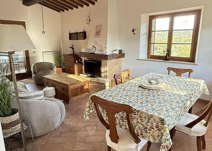 Сasa de vacaciones La Bella Vista Castelmuzio